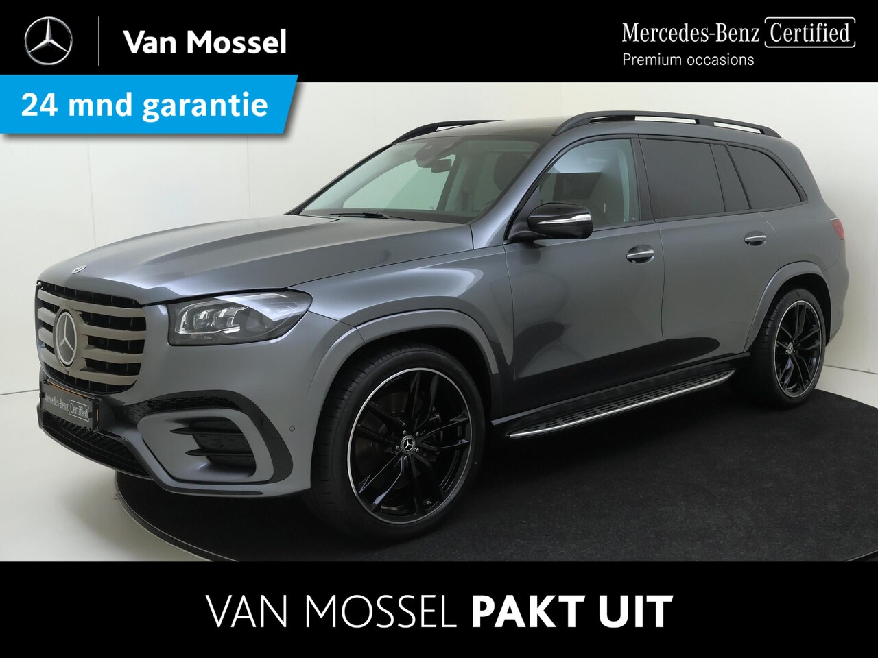 Mercedes-Benz GLS - 450 4MATIC AMG Line / Premium Plus/ Panoramadak/ 23 inch/ Burmester/ Stoelverwarming- & Ve - AutoWereld.nl
