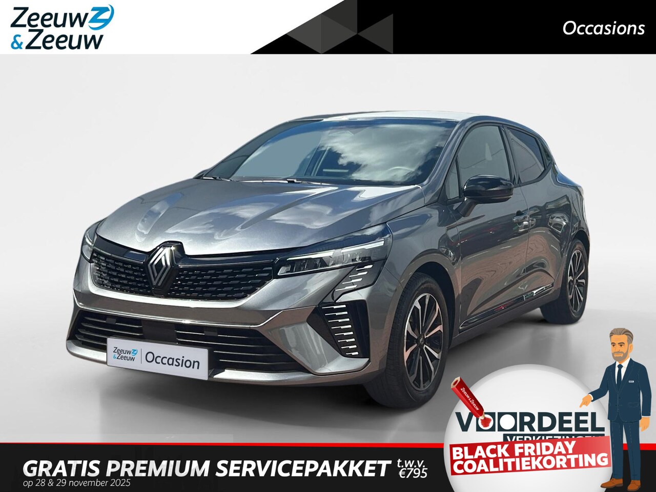 Renault Clio - 1.6 E-Tech Full Hybrid 145 techno | Automaat | Apple Carplay & Android Auto | Camera | Nav - AutoWereld.nl