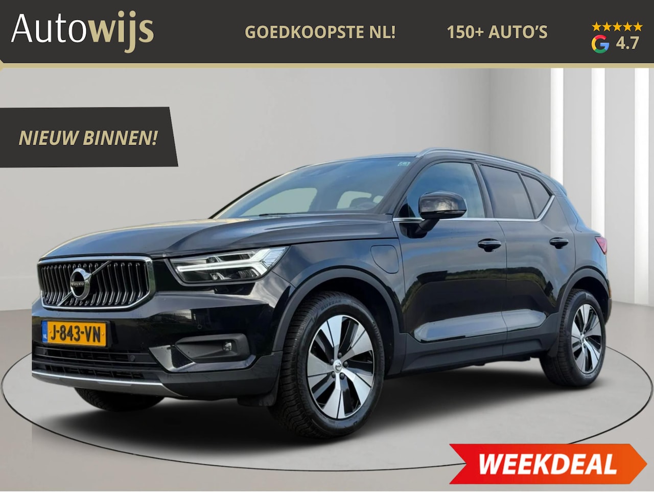Volvo XC40 - 1.5 T5 Recharge Business Pro|PANO|TREKHAAK|CAMERA|NL AUTO|LED| - AutoWereld.nl