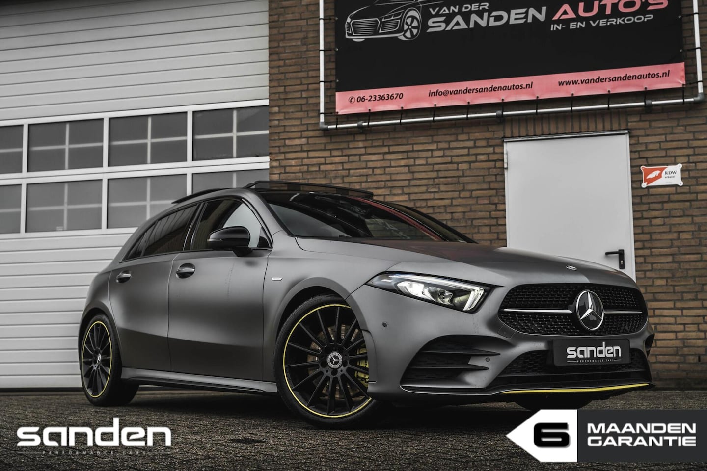 Mercedes-Benz A-klasse - 250 AMG Edition 1 |67dkm|Pano|Burmester|Sfeerv|Cam - AutoWereld.nl