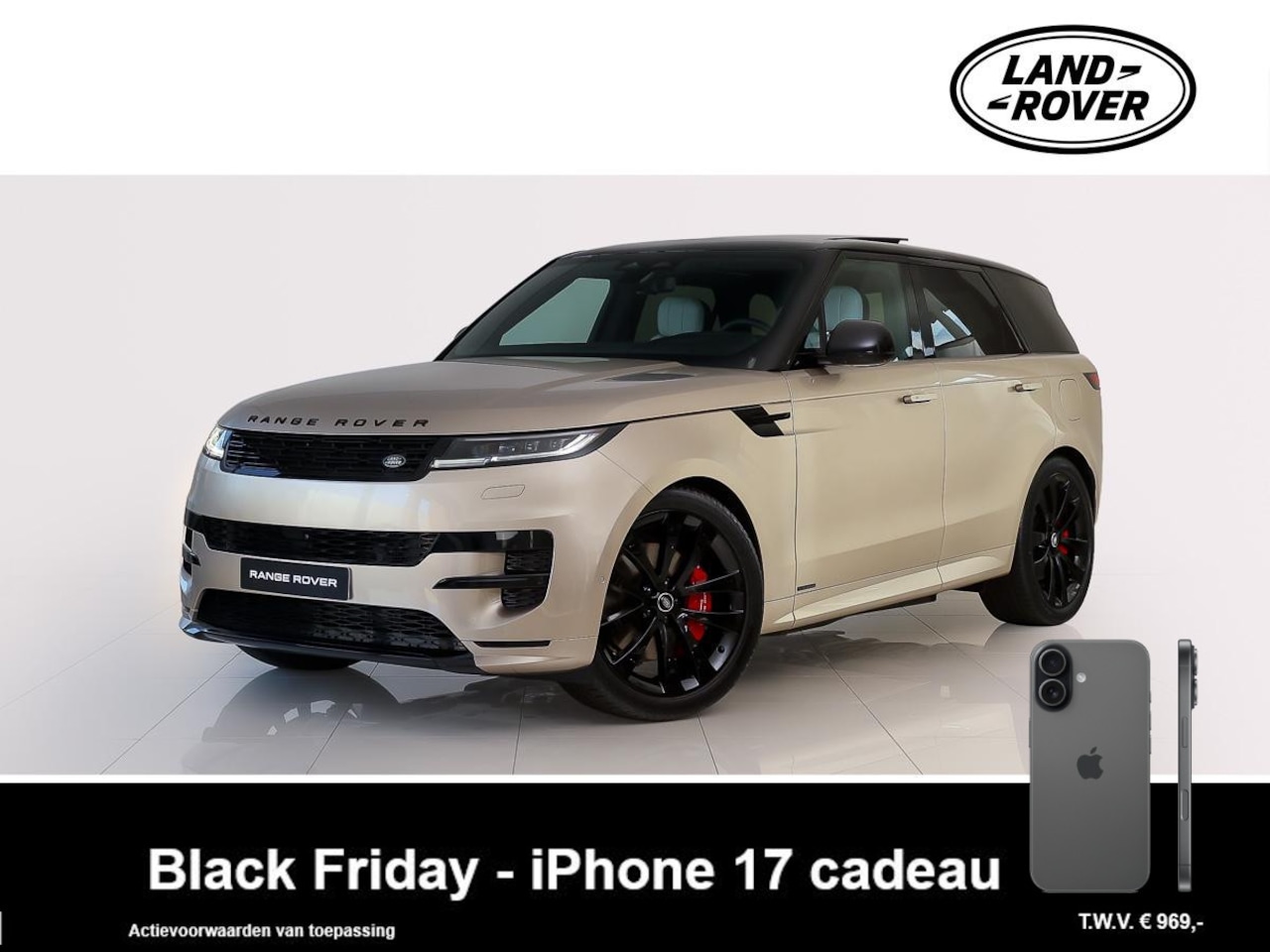Land Rover Range Rover Sport - 3.0 P550e Autobiography PHEV l SV Sunset Gold Paint l Cloud Interior l Trekhaak l 23 inch - AutoWereld.nl