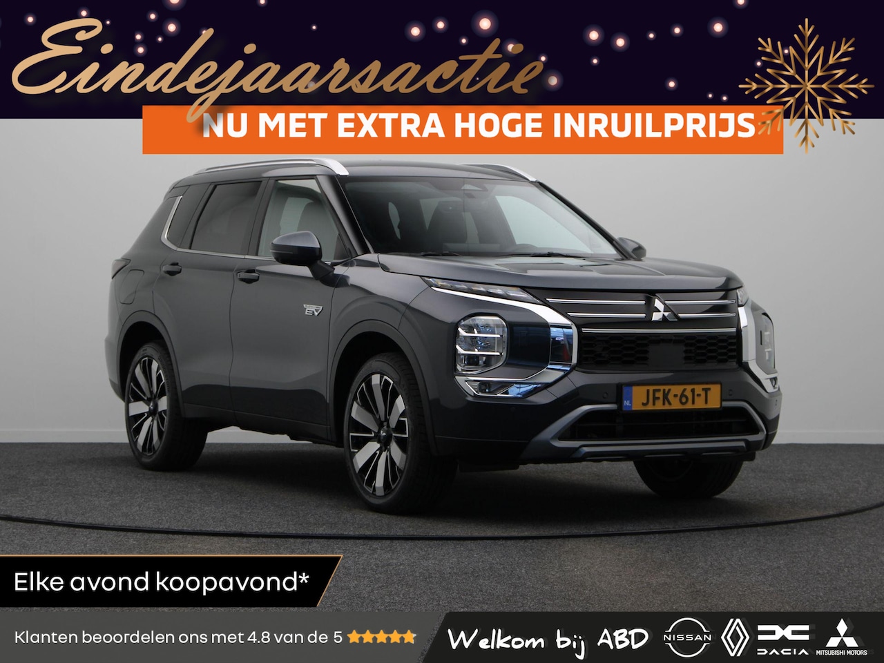 Mitsubishi Outlander - 2.4 PHEV First Edition | HUD | Elektrisch bedienbare achterklep | Stoel- en stuurverwarmin - AutoWereld.nl