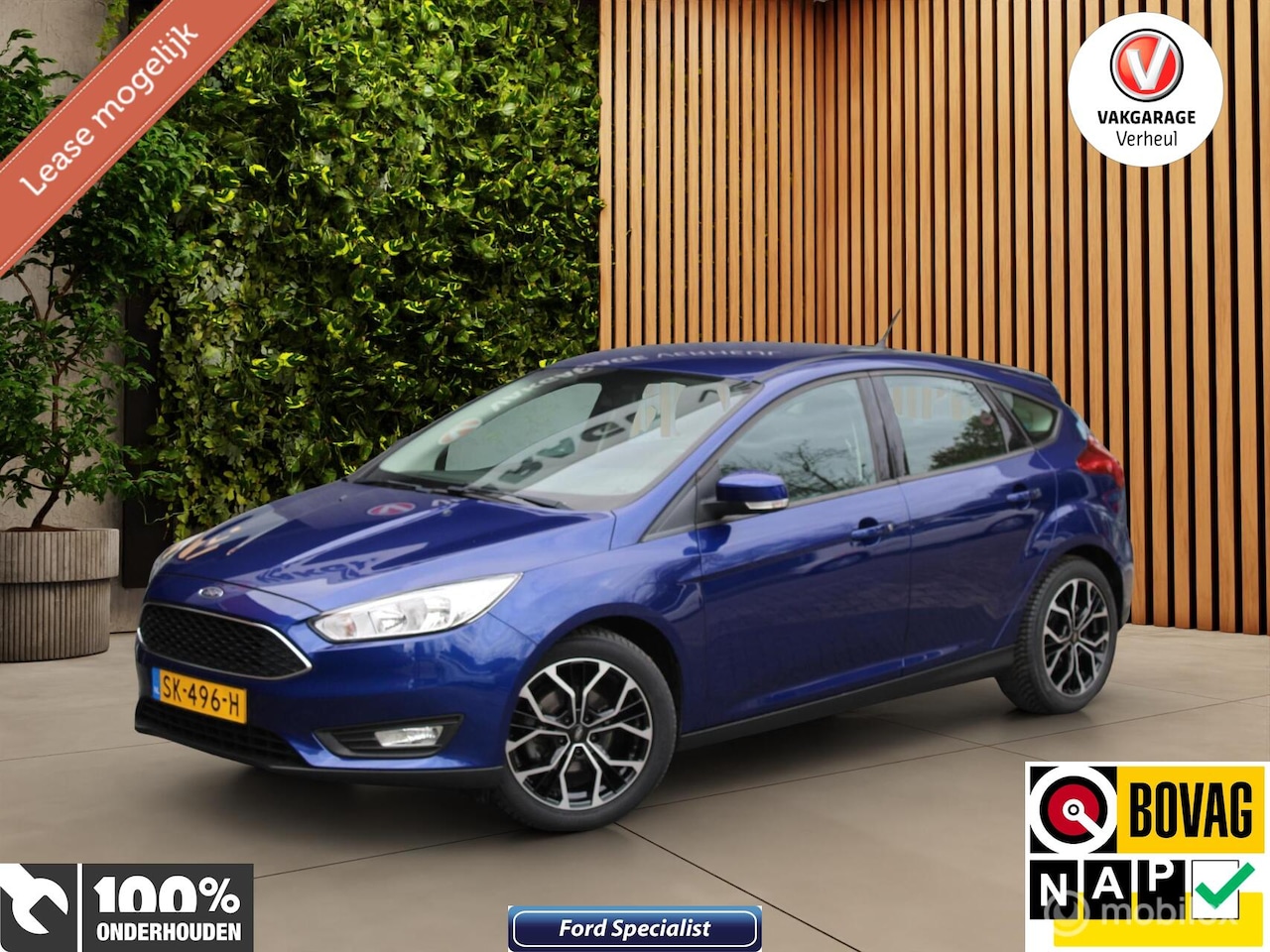 Ford Focus - 1.0 Lease Edition|5Drs|Navi|Boekjes|Nap - AutoWereld.nl