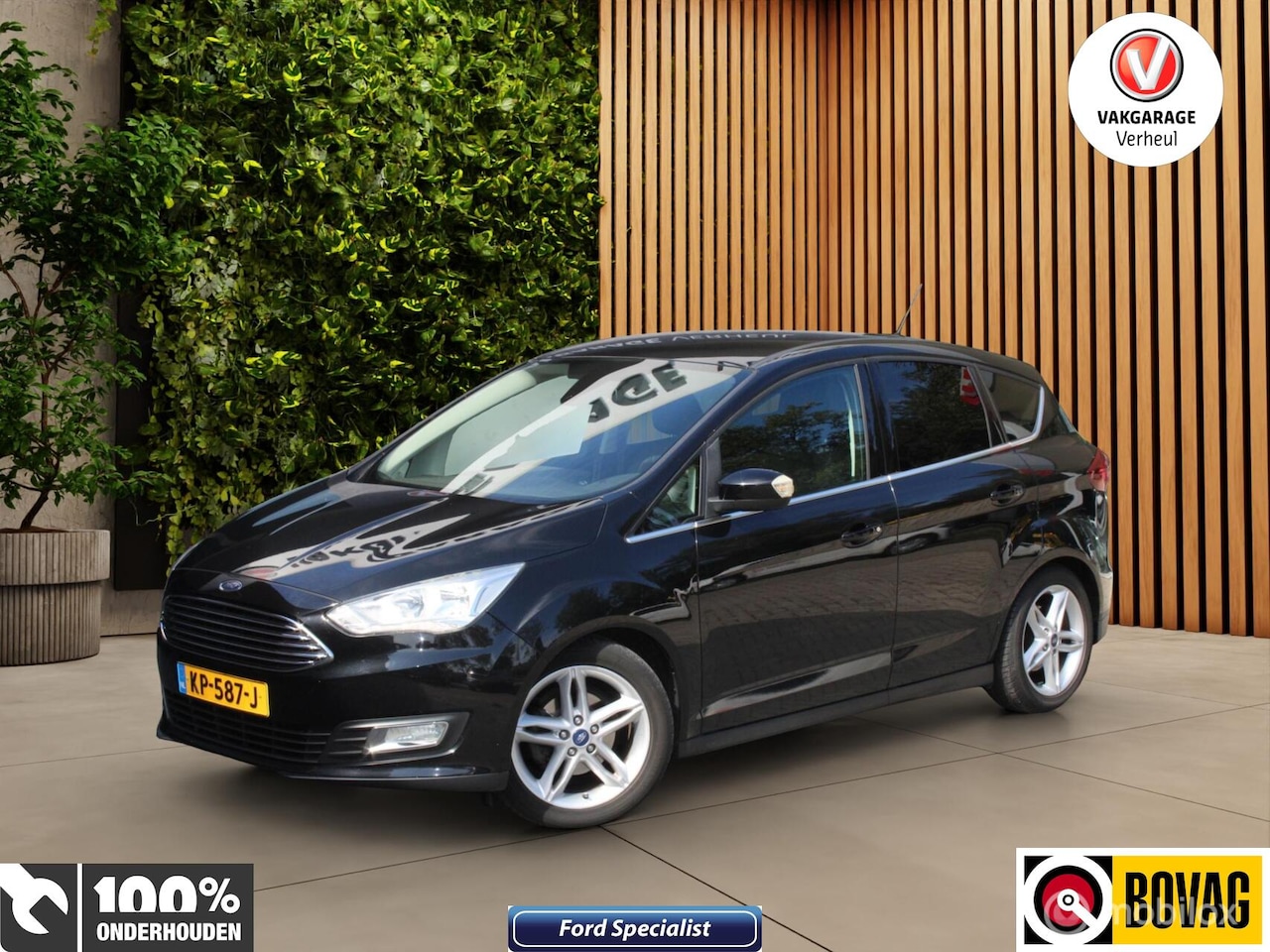 Ford C-Max - 1.0 Edition Plus|125Pk|Trekhaak|Navi|Boekjes - AutoWereld.nl