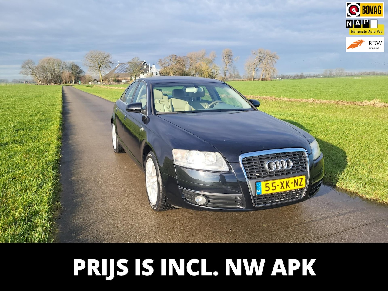Audi A6 Limousine - 2.0 TFSI 101.815km NAP trekhaak YOUNGTIMER - AutoWereld.nl