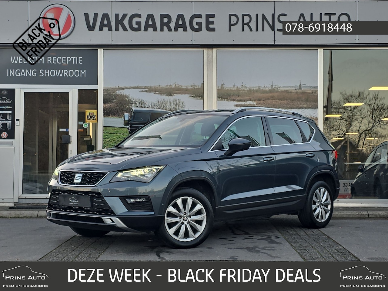 SEAT Ateca - 1.6 TDI Style Business Intense |CAMERA|NAVI|CRUISE|ORG.NL|NAP| 3915 - AutoWereld.nl