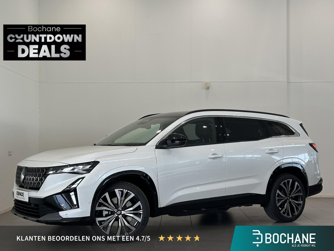 Renault Espace - 1.2 E-Tech full hybrid 200 Iconic 7p. | Pack Vision | Pack Light & Sound | All season band - AutoWereld.nl