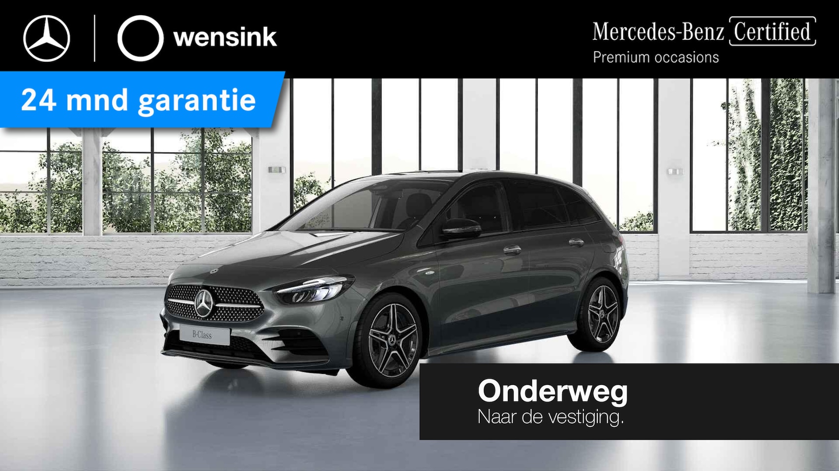 Mercedes-Benz B-klasse - 250 e AMG Line | Panoramadak | Trekhaak | Night pakket | Dodehoekassistent | - AutoWereld.nl