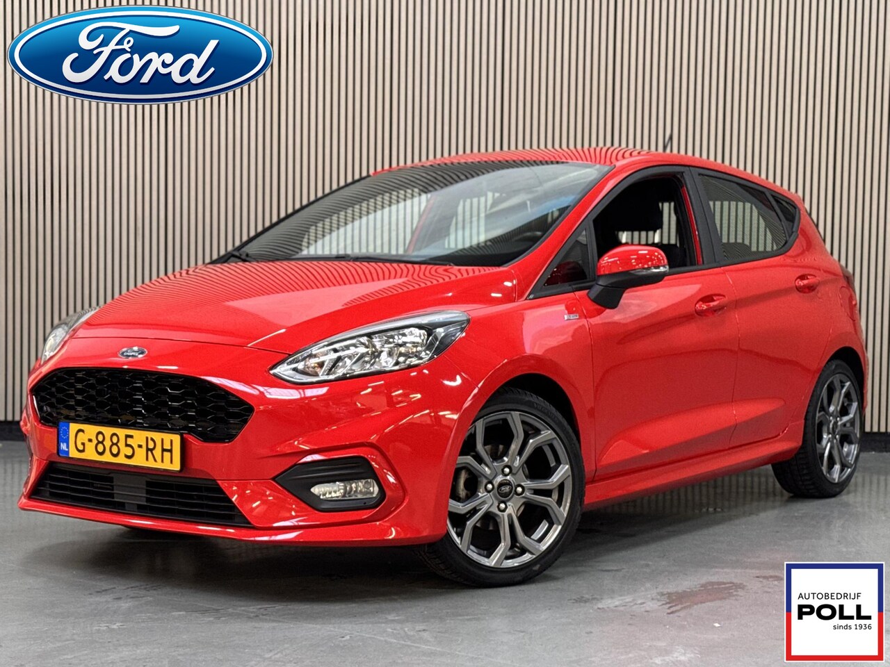Ford Fiesta - 100pk ST-Line Navi Climat Adaptive Cruise Winter pack Parkeersensoren Dealeronderhouden - AutoWereld.nl
