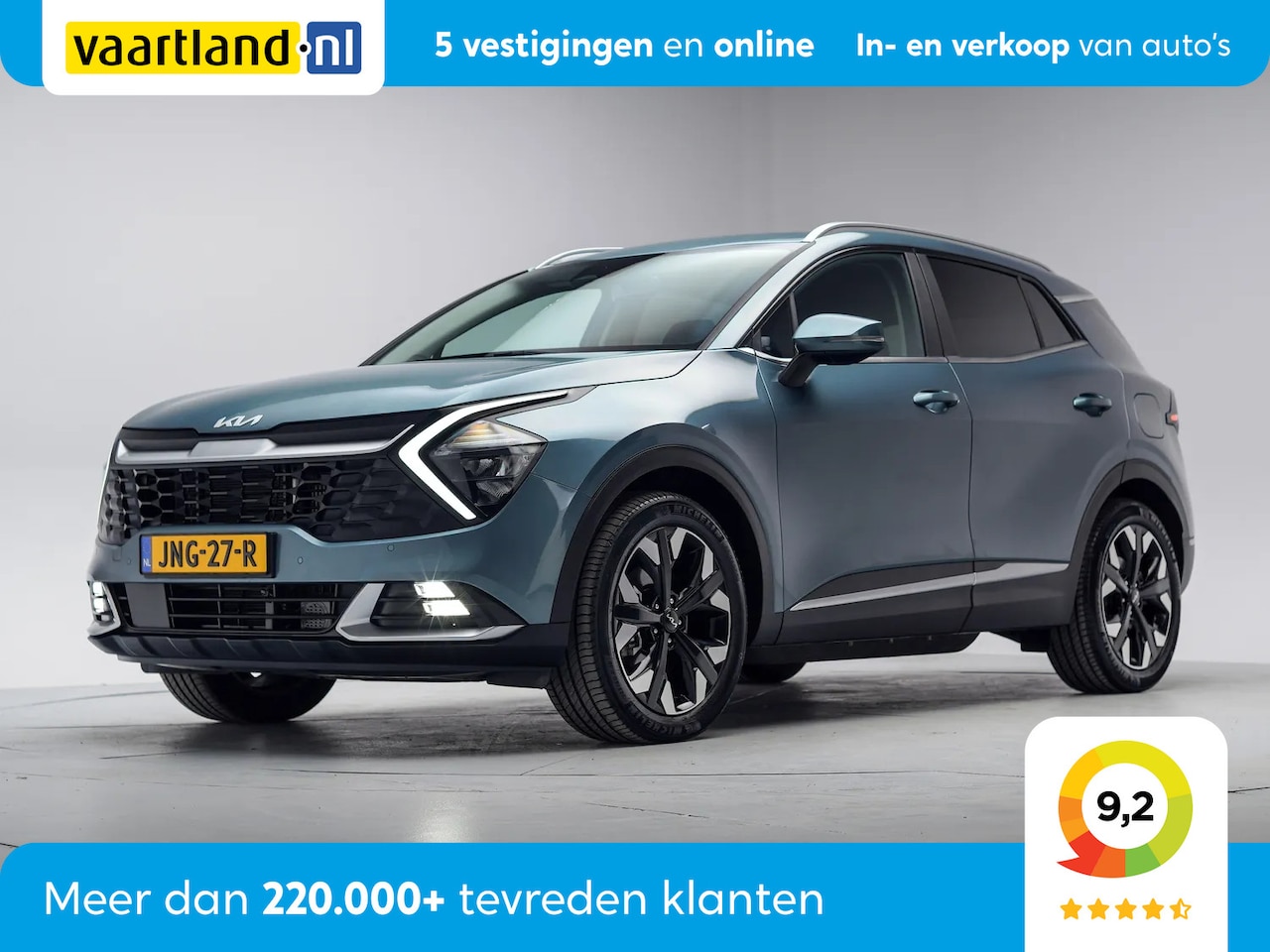Kia Sportage - 1.6 GDi PHEV AWD 265pk DynamicLine [ LED Adapt.cruise Navi Camera ] - AutoWereld.nl