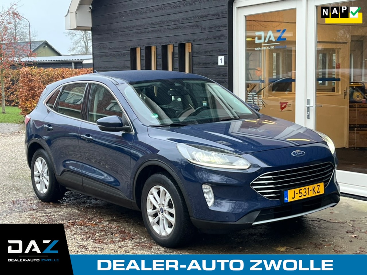 Ford Kuga - 1.5 EcoBoost Titanium Ecc/Audio/Navi/Trekhaak - AutoWereld.nl