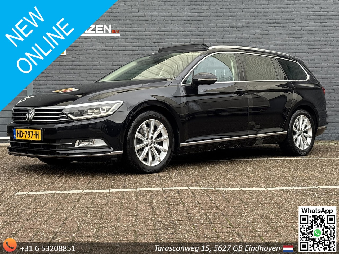 Volkswagen Passat Variant - 1.6 TDI Highline | Virtual Cockpit | Pano | Keyless | Leder/Alcantara | Camera | Adap. Cru - AutoWereld.nl