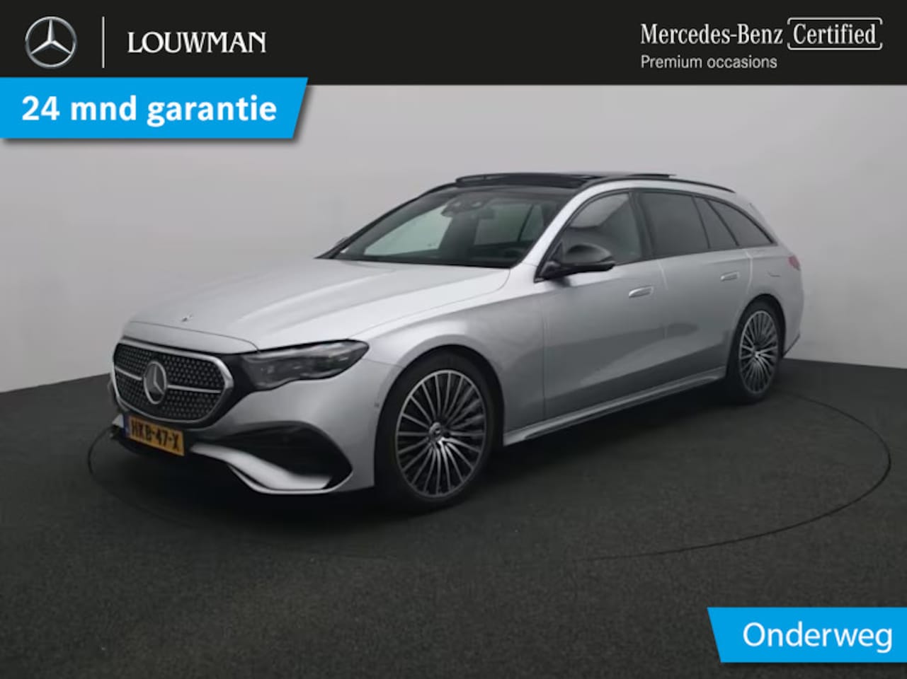 Mercedes-Benz E-klasse Estate - 300 e Sport Edition AMG Line | Panorama Schuif-Kanteldak | Distronic | Memory Voor Stoelen - AutoWereld.nl