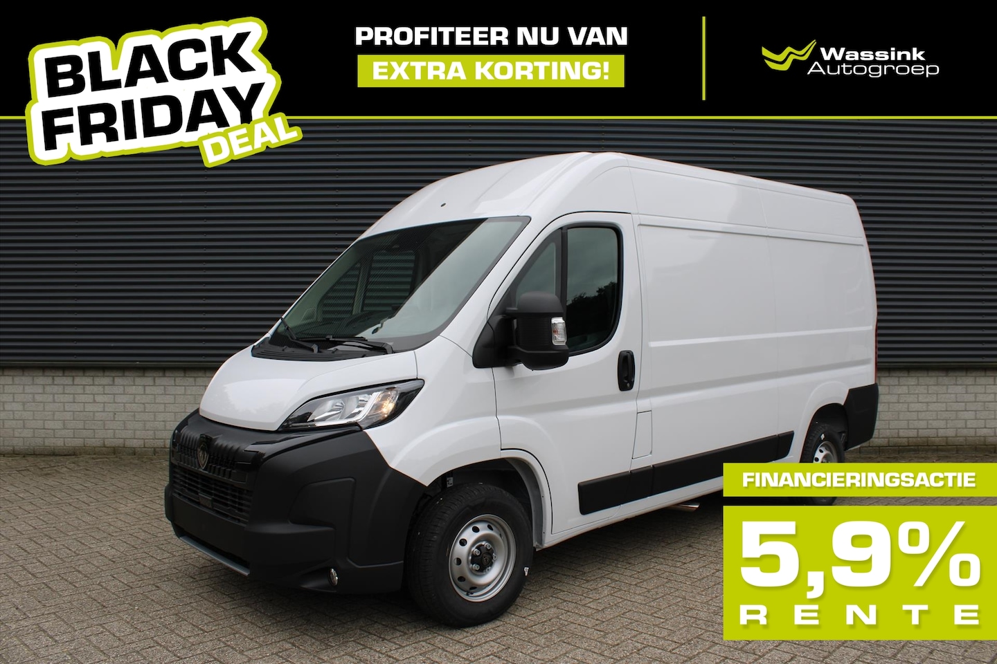 Peugeot Boxer - BLACK FRIDAY DEAL I Zwaar 2.2 HDi 140PK L2H2 3,5T I Trekhaak 3000 kg trekgewicht I Pack Te - AutoWereld.nl