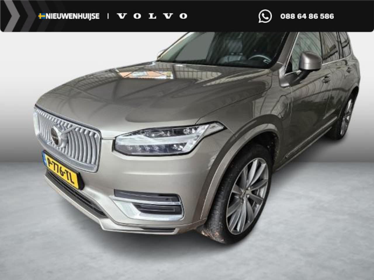 Volvo XC90 - 2.0 T8 Recharge AWD Inscription | Panoramadak | Adaptive cruise control | Lederen bekledin - AutoWereld.nl