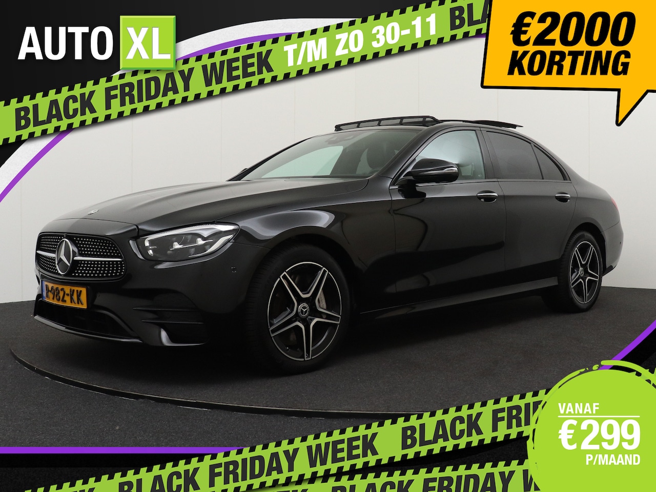 Mercedes-Benz E-klasse - 300e AMG Line Pano-Dak Memory Burmester H.U.D. K - AutoWereld.nl