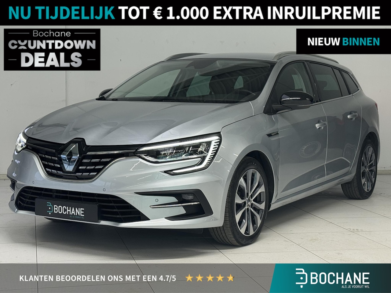 Renault Mégane Estate - 1.3 TCe 140 Techno | Navigatie | Camera | Stoel + stuurverwarming | - AutoWereld.nl