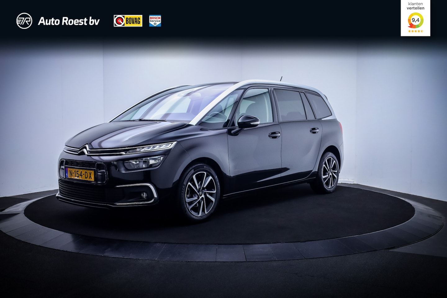 Citroën Grand C4 SpaceTourer - 1.2T 7Pers SHINE CAMERA | CARPLAY | KEYLESS | NAVI | DAB | CLIMA | CRUISE | PDC V+A | LMV - AutoWereld.nl