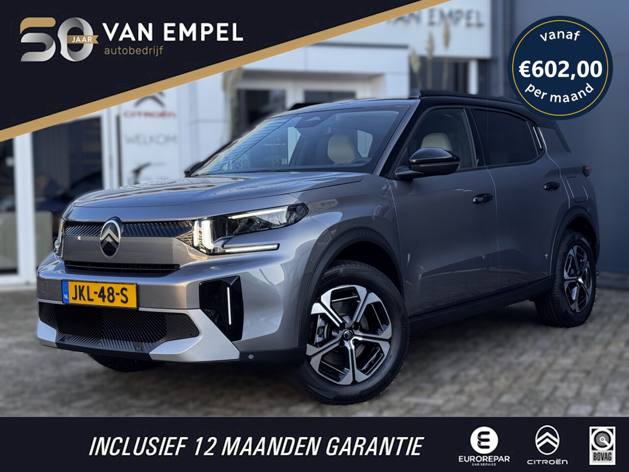 Citroën C3 Aircross - 1.2 Hybrid 145pk Max | Camera | Adaptive Cruise | Parkeersensoren | Climate Control - AutoWereld.nl
