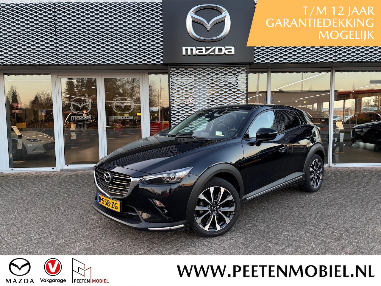 Mazda CX-3 - 2.0 SkyActiv-G 120 GT-M-Line | AUTOMAAT | HALF LEDER | 18"LM-VELGEN | - AutoWereld.nl