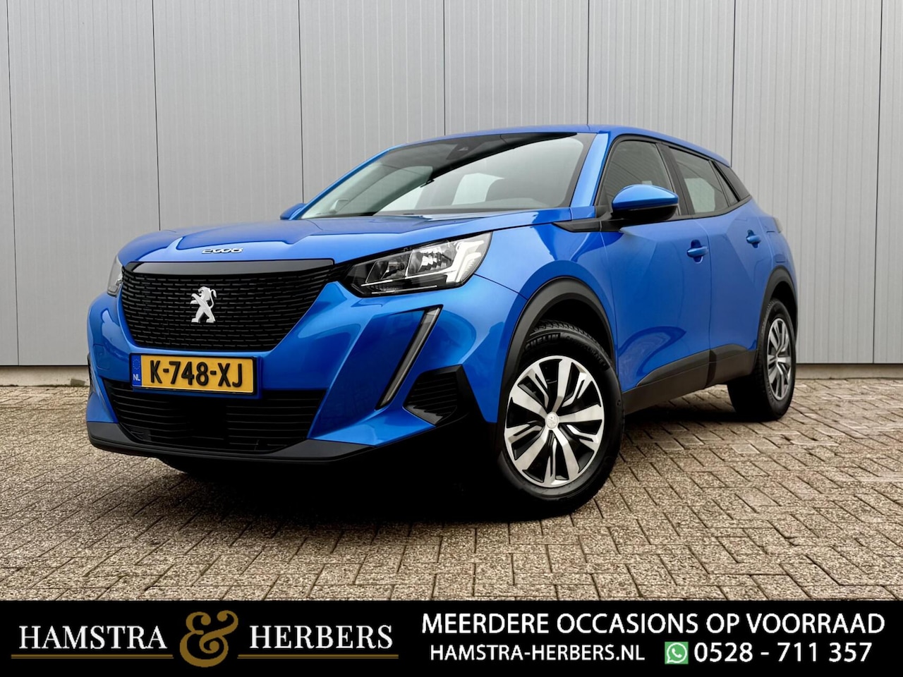 Peugeot 2008 - 1.2 PureTech Active blauw - AutoWereld.nl