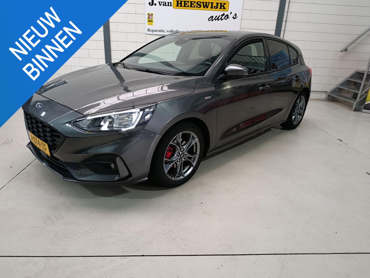 Ford Focus - 1.0 EcoBoost Hybrid ST Line X Business Climate controle | Navigatiesysteem |Parkeersensore - AutoWereld.nl