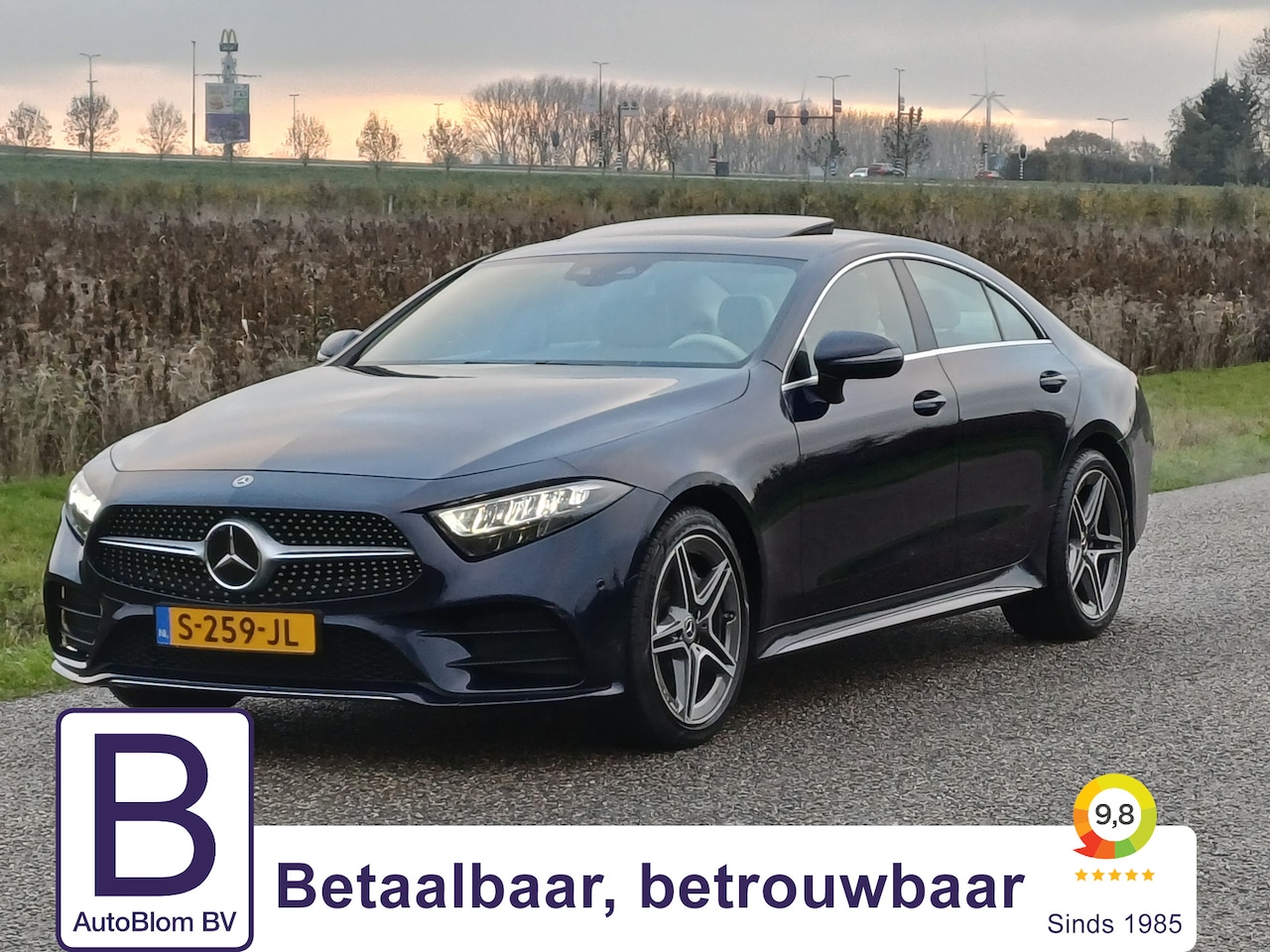 Mercedes-Benz CLS-klasse - 450 4MATIC Premium /Chique combinatie/Schuifdak/Leder/ - AutoWereld.nl