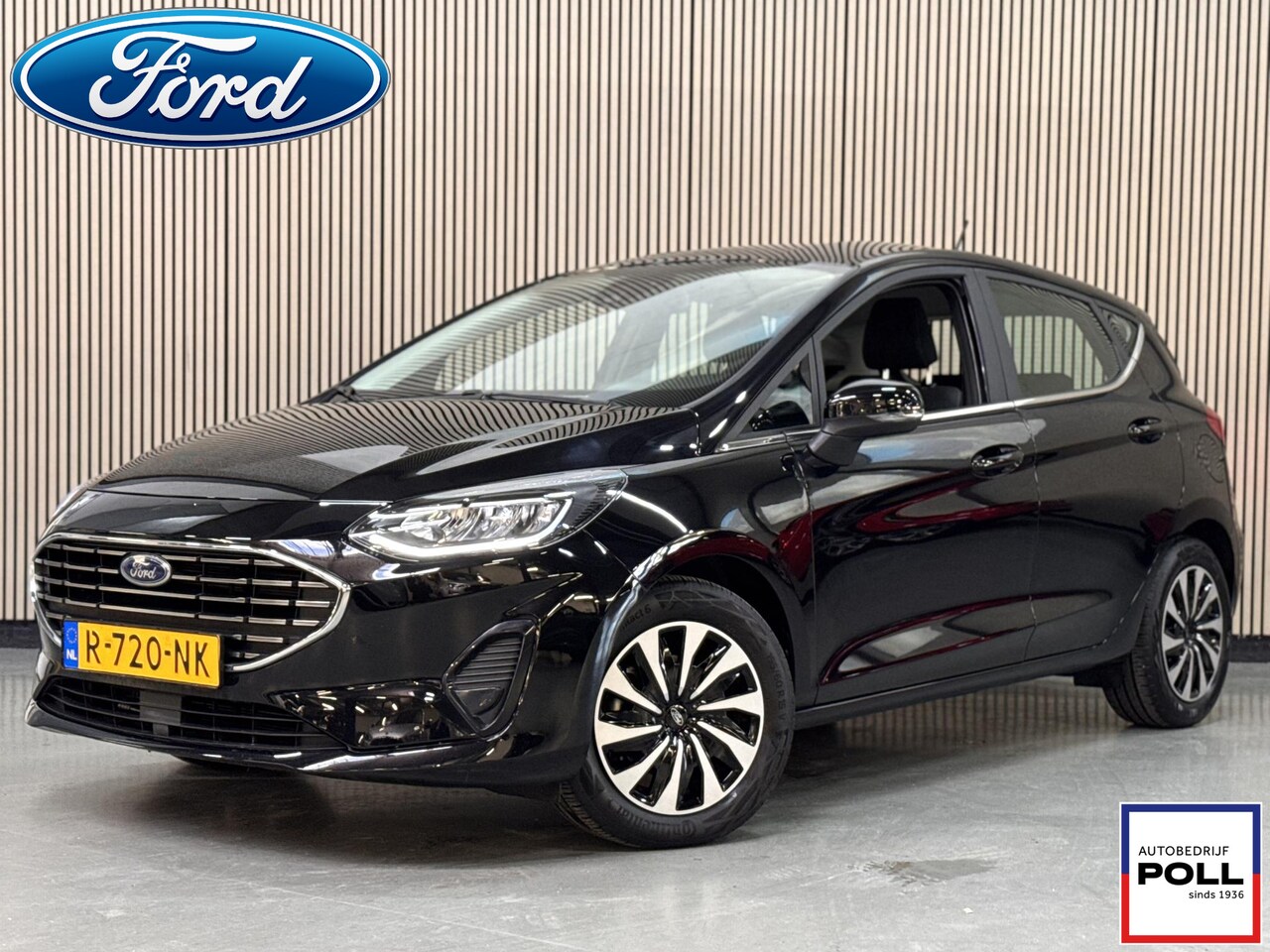 Ford Fiesta - 125pk Eco Hybrid Titanium Navigatie Climat Adaptieve Cruise Control 19.000km NL-Auto - AutoWereld.nl