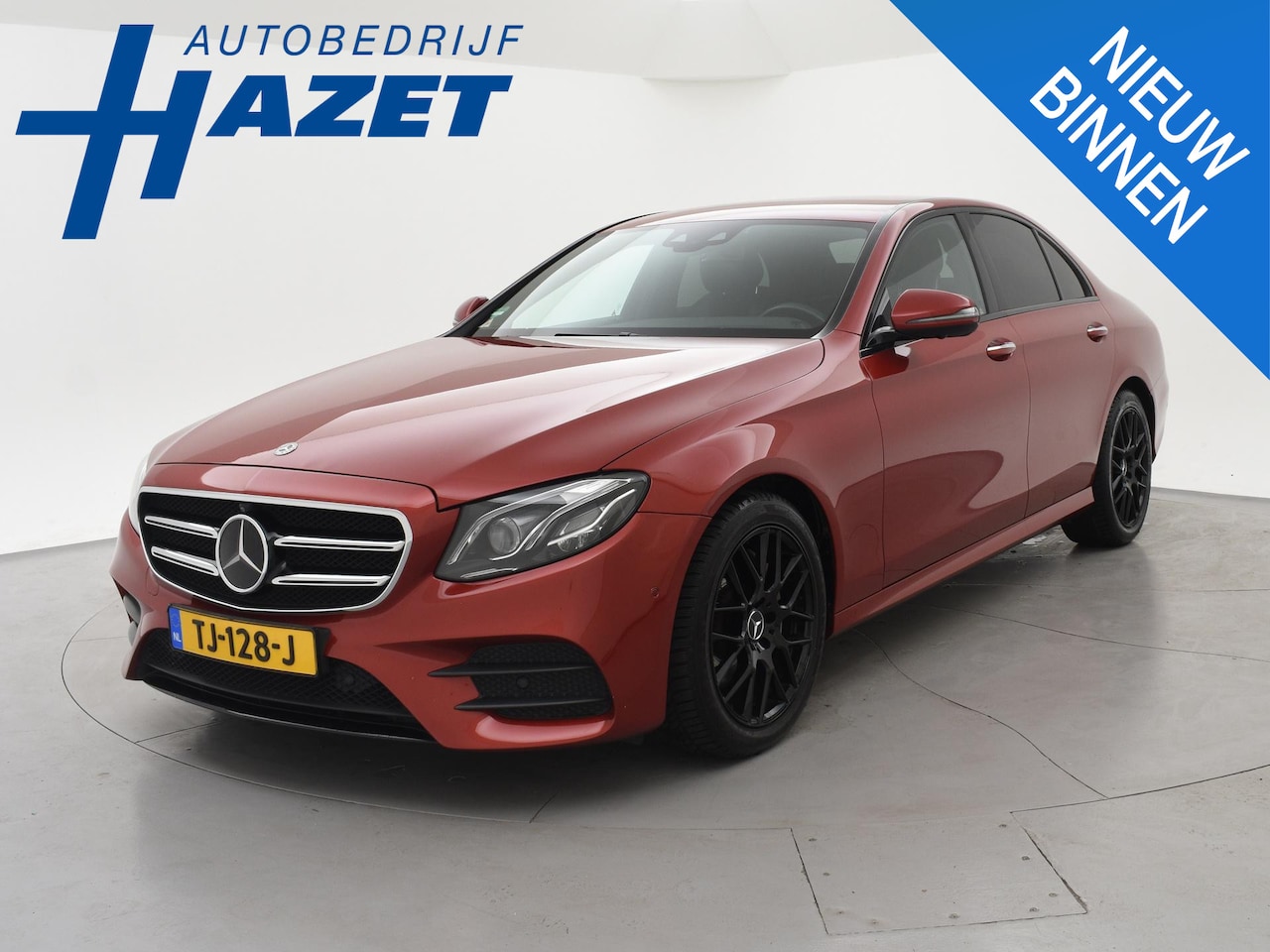 Mercedes-Benz E-klasse - 220D 194 PK AMG SPORT + BURMESTER | DISTRONIC+ | HEAD-UP | WIDESCREEN | SFEERVERLICHTING | - AutoWereld.nl