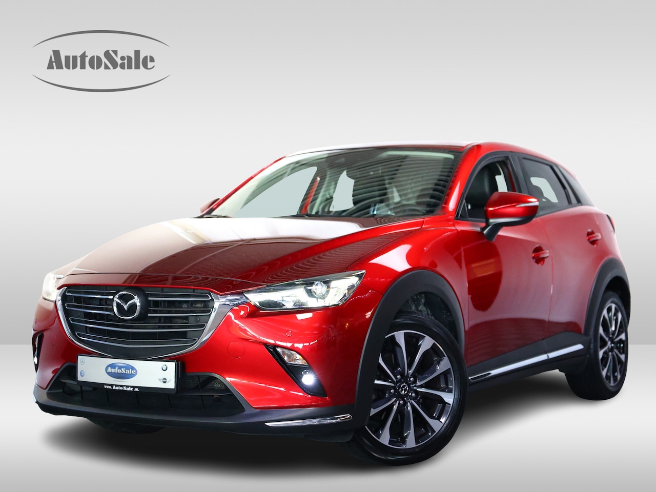 Mazda CX-3 - 2.0 SkyActiv-G 120 GT-M AUT HUD NAV LEDER CAM XENON STOELVW '18 - AutoWereld.nl