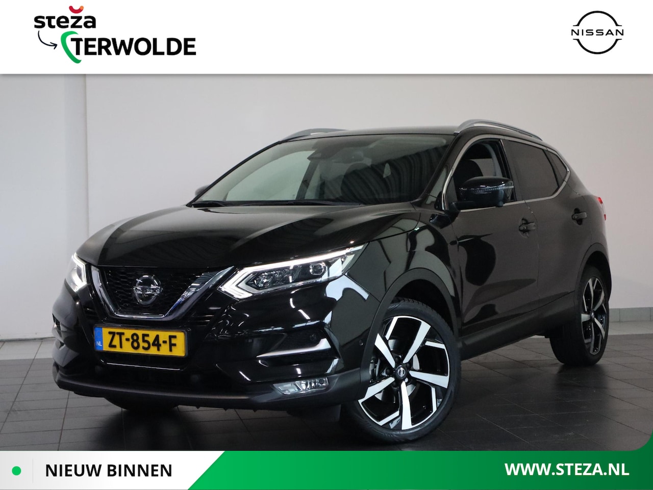 Nissan Qashqai - 1.2 Tekna | Trekhaak | Navigatie | 360 Camera | Stoelverw. - AutoWereld.nl