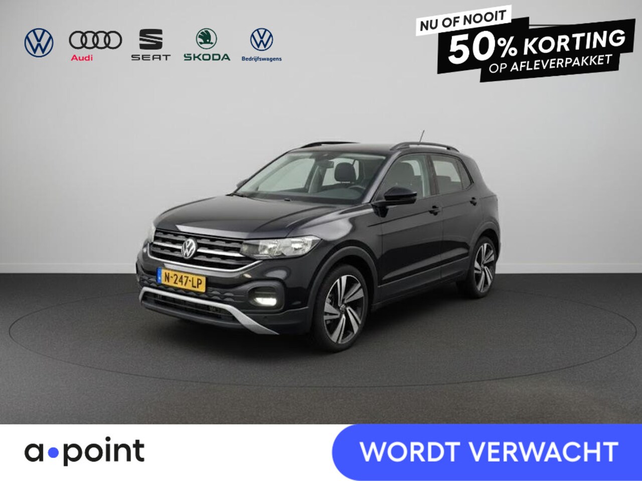 Volkswagen T-Cross - 1.0 TSI Life 95pk 5bak| parksensors| airco| 18' LM-velgen - AutoWereld.nl