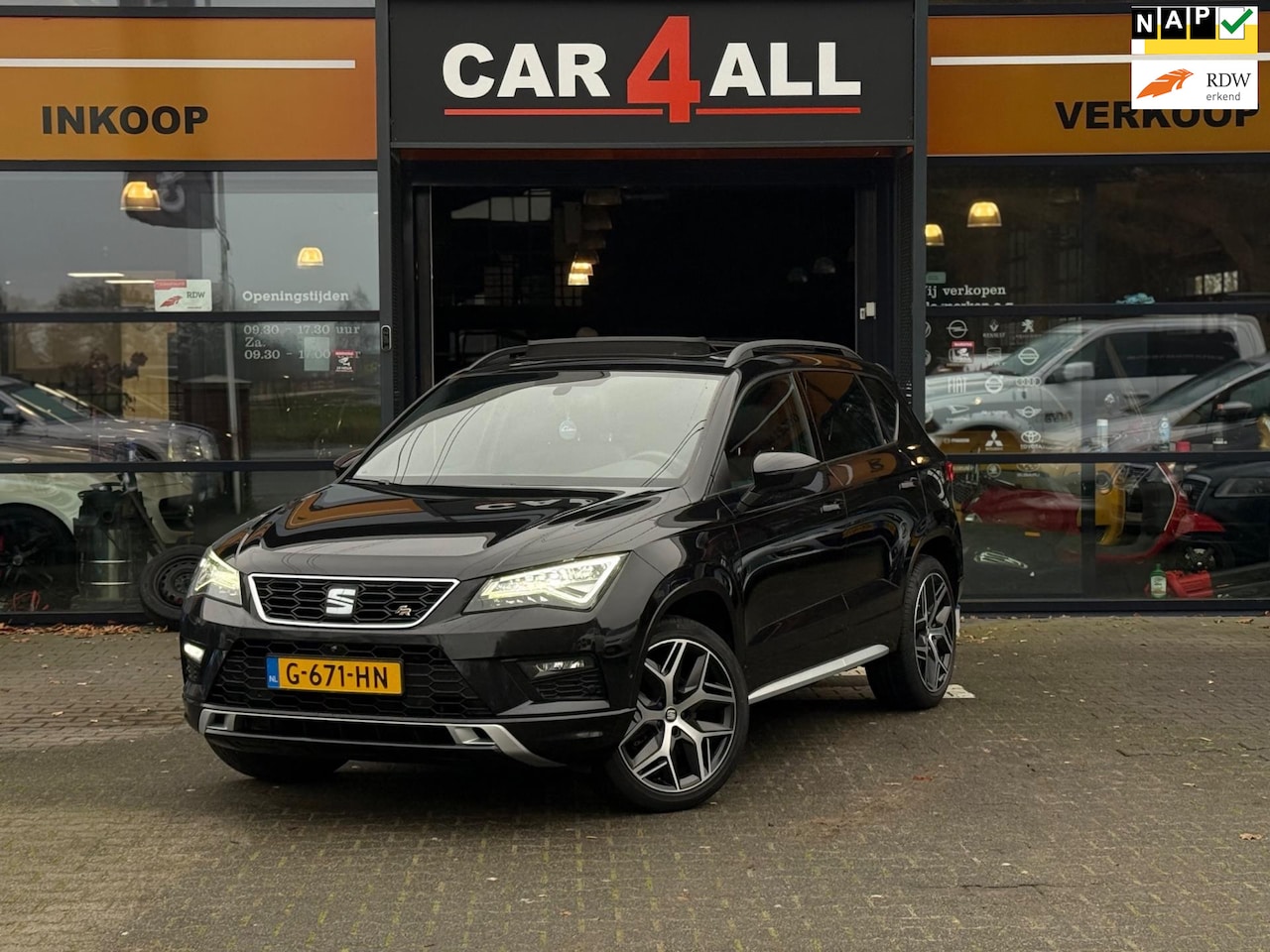 SEAT Ateca - 1.5 TSI FR Business Intense PANO/BEATS/360*/NAP/APK 4-10-2027 - AutoWereld.nl