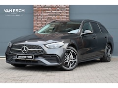 Mercedes-Benz C-klasse Estate - 300 e AMG Line | Panoramadak | Distronic | Trekhaak | Memory | Leder | High Perf. LED | Ca