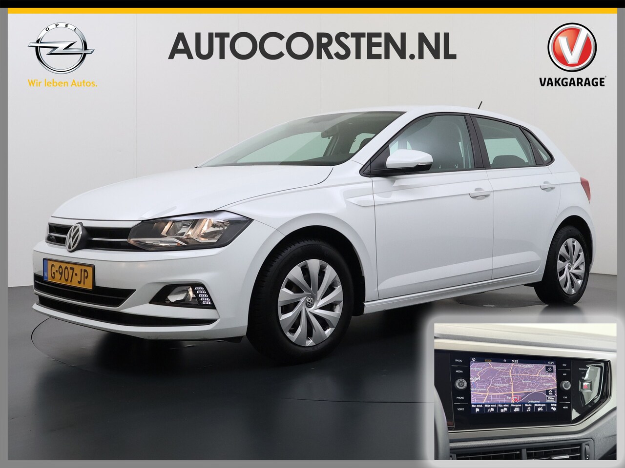 Volkswagen Polo - 1.0TGI CNG 5Drs Navi Climatronic Apple Carplay Android Auto Cruise Control Comfortline Exe - AutoWereld.nl