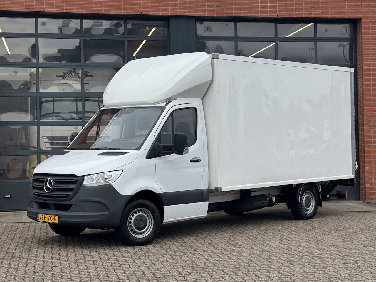 Mercedes-Benz Sprinter - 314 Bakwagen + Laadklep Dhollandia | Airco - AutoWereld.nl