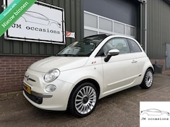 Fiat 500 - 1.2 Lounge Cabrio|Xenon|Bleu&me|Leder|Clima|PDC|