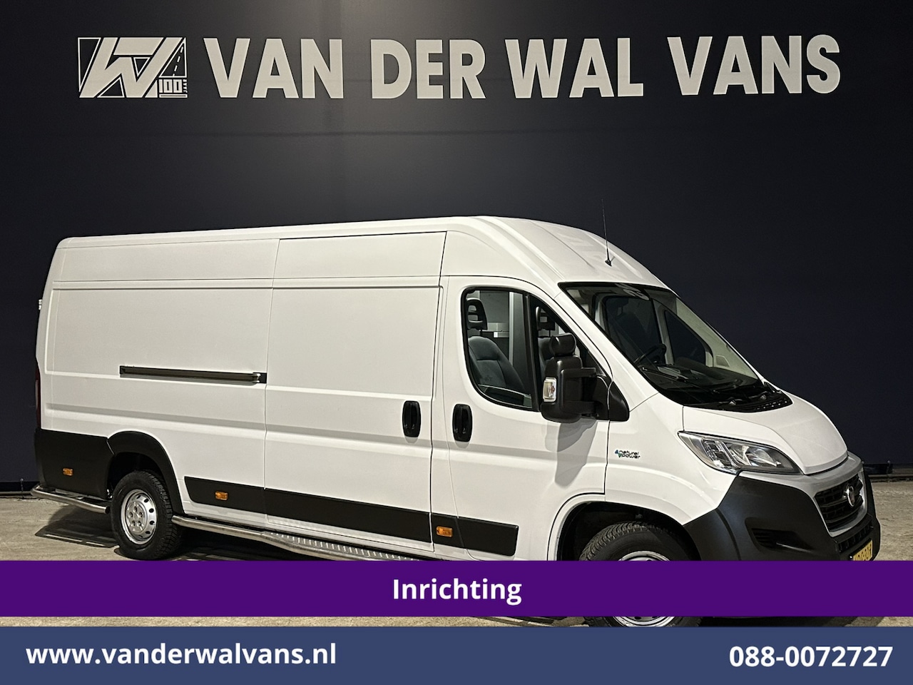 Fiat Ducato - 3.0 NP 136pk L4H2 Post NL inrichting Euro6 Airco | Camera | Sidebars | 270 graden achterde - AutoWereld.nl