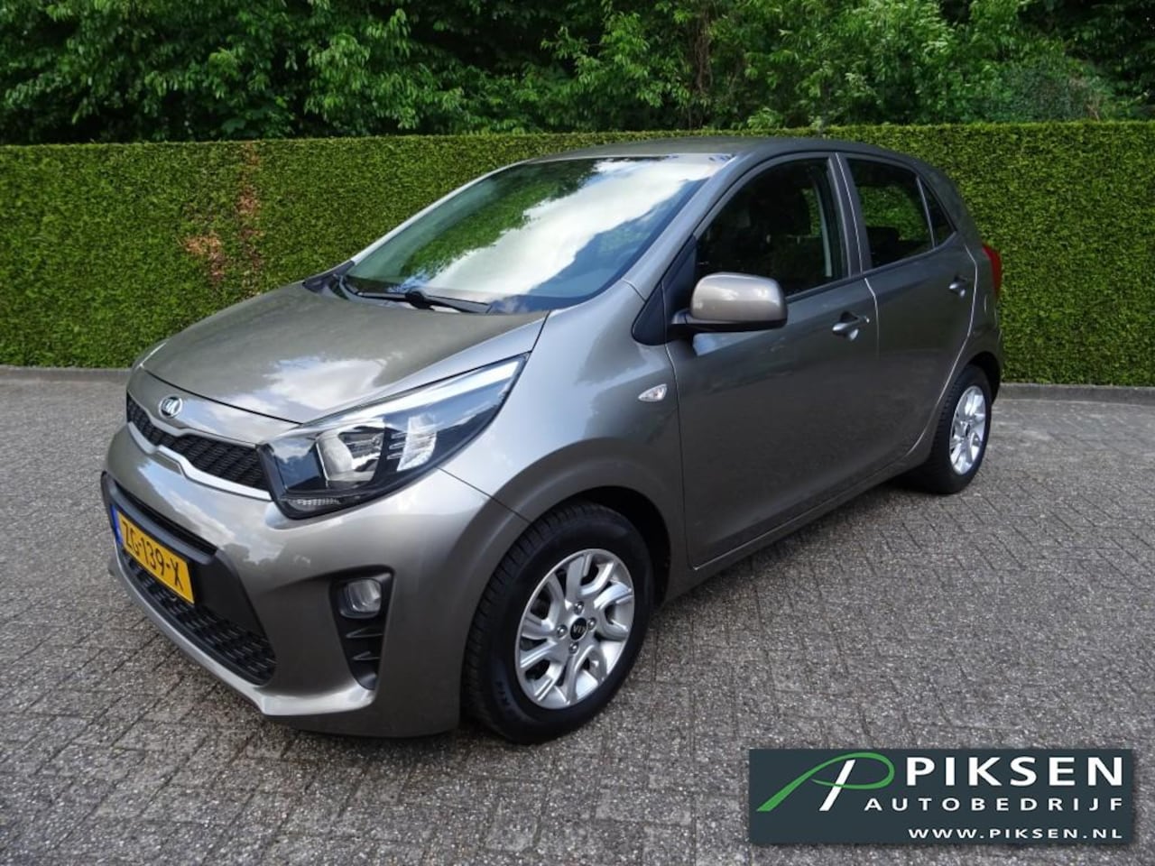 Kia Picanto - 1.0 CVVT DYN.PLUSLINE AIRCO BLUETOOTH LICHTMETAAL - AutoWereld.nl