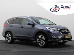 Honda CR-V - 2.0 4WD Executive Leer, Panoramadak, Keyless, Trekhaak, Xenon, Camera, 18"