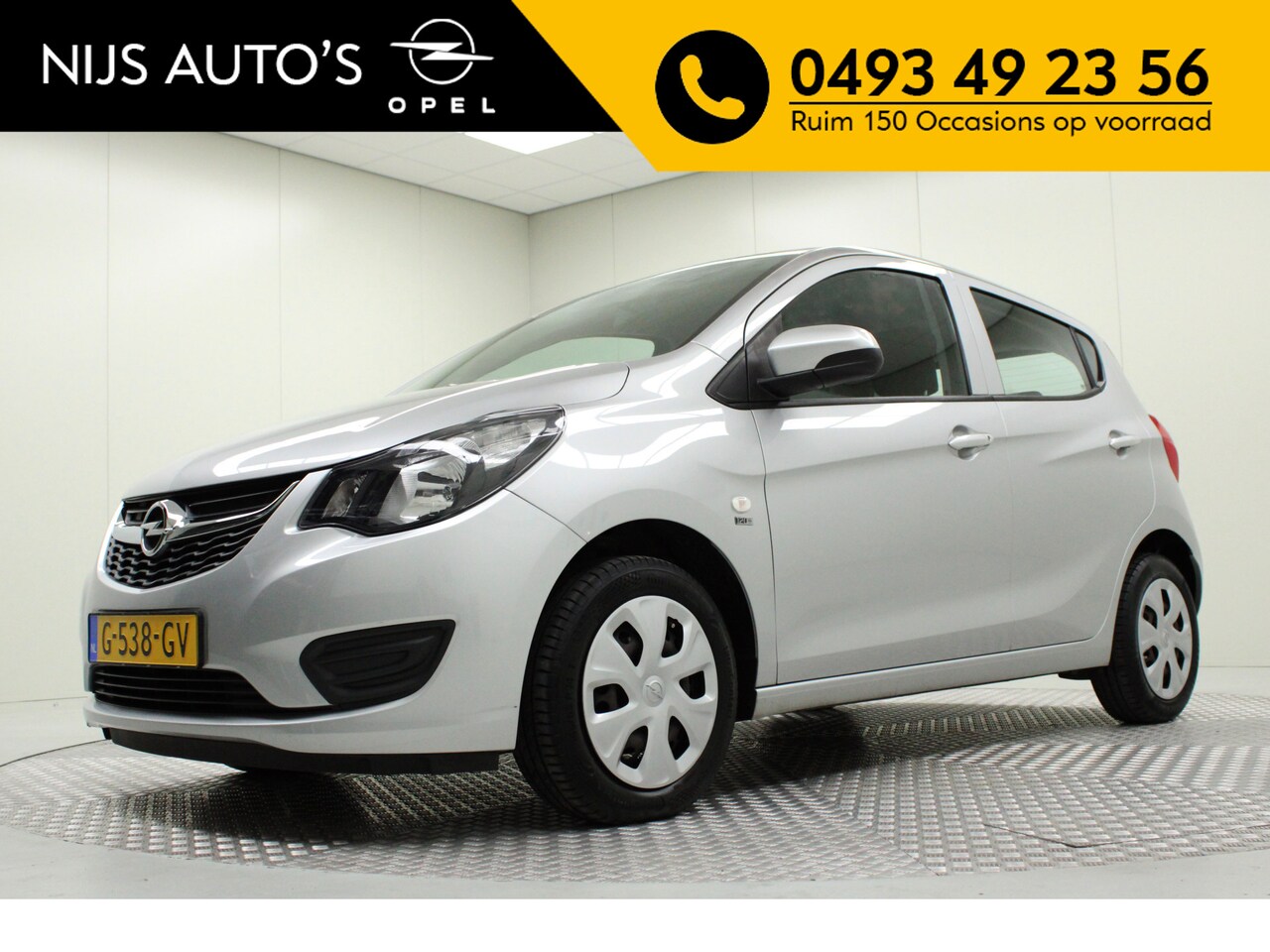 Opel Karl - 1.0 ecoFLEX 120 Jaar Ed. | Cruise / Bluetooth / Airco / Radio - AutoWereld.nl