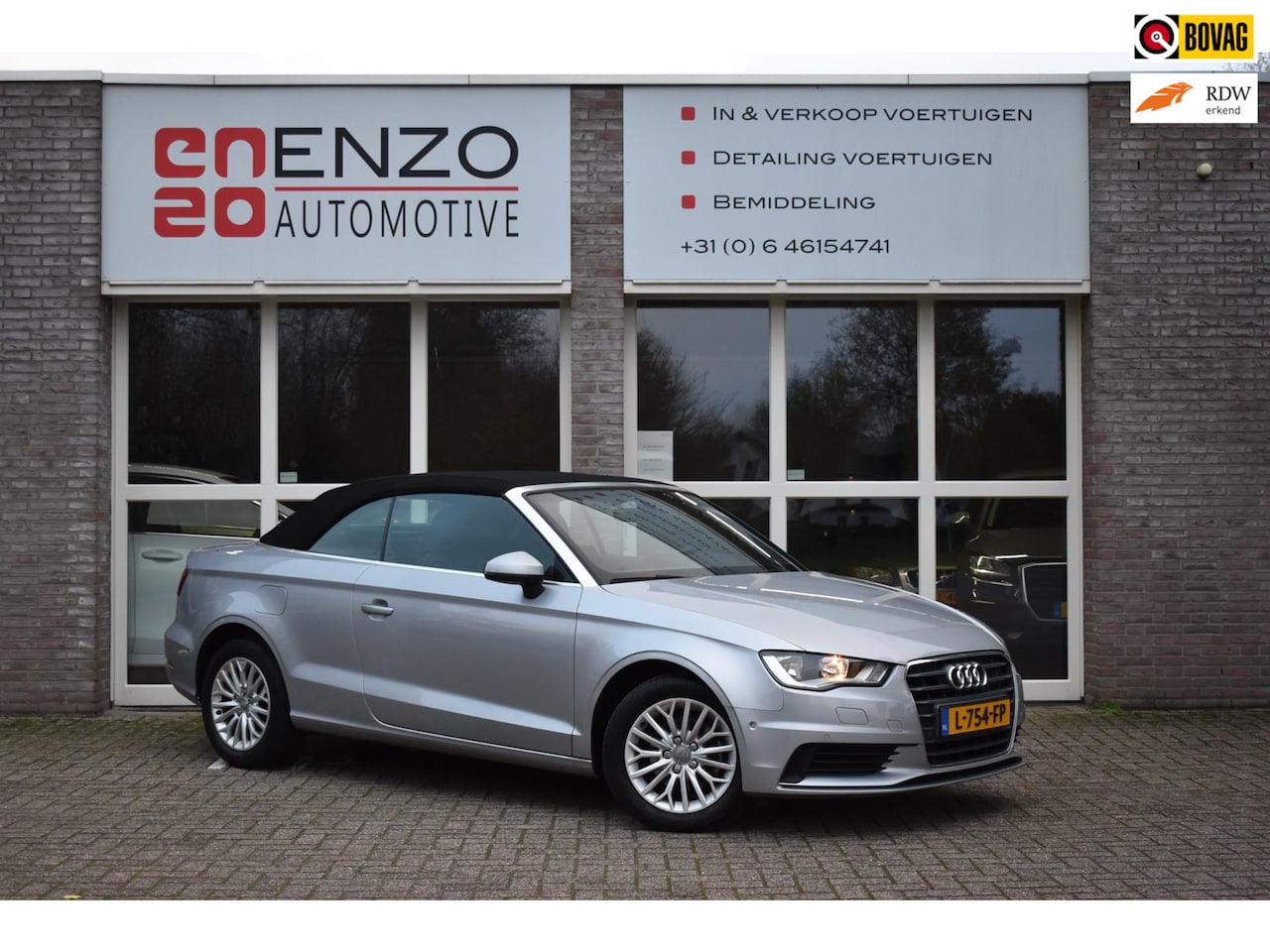 Audi A3 Cabriolet - 1.4 TFSI Ambiente Pro Line Plus Cabrio Dealer onderhoud Trekhaak - AutoWereld.nl