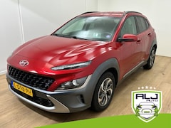 Hyundai Kona - Occasion 1.6 GDI HEV Fashion | Rood | Tweedehands Kona | Airco | Bluetooth & Carplay