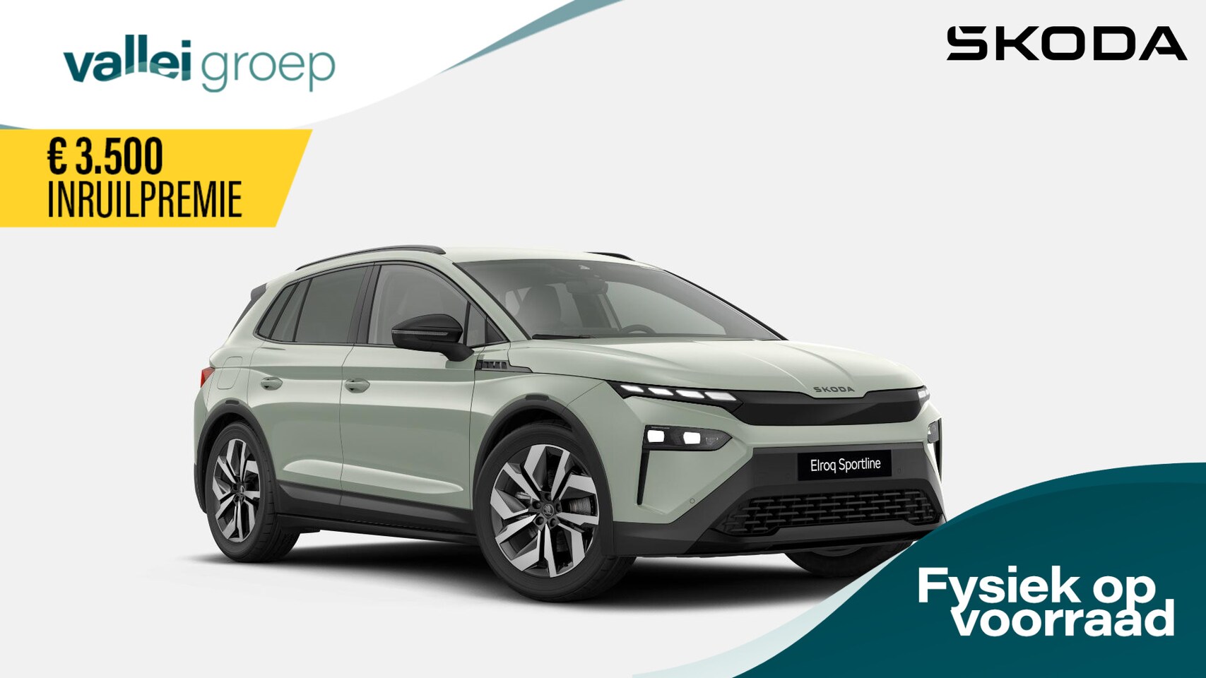 Skoda Elroq - Sportline Elektromotor 150 kW / 204 PK SUV | Levering in 2025 | ACC | Stoel/Stuurverwarmin - AutoWereld.nl