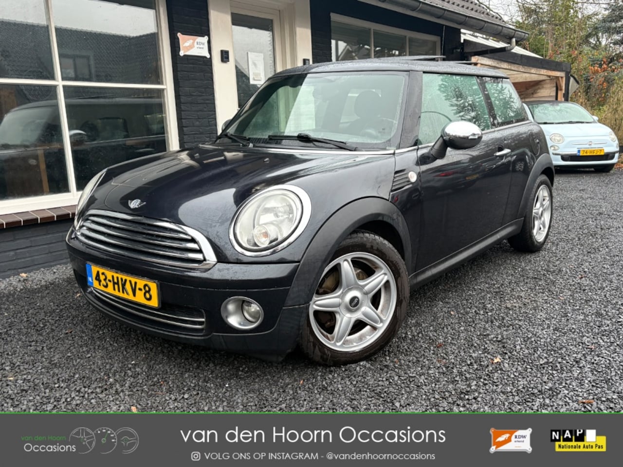 MINI Cooper - Mini 1.6 AIRCO | 2 OPEN DAKJES | HALFLEDER | NAP - AutoWereld.nl