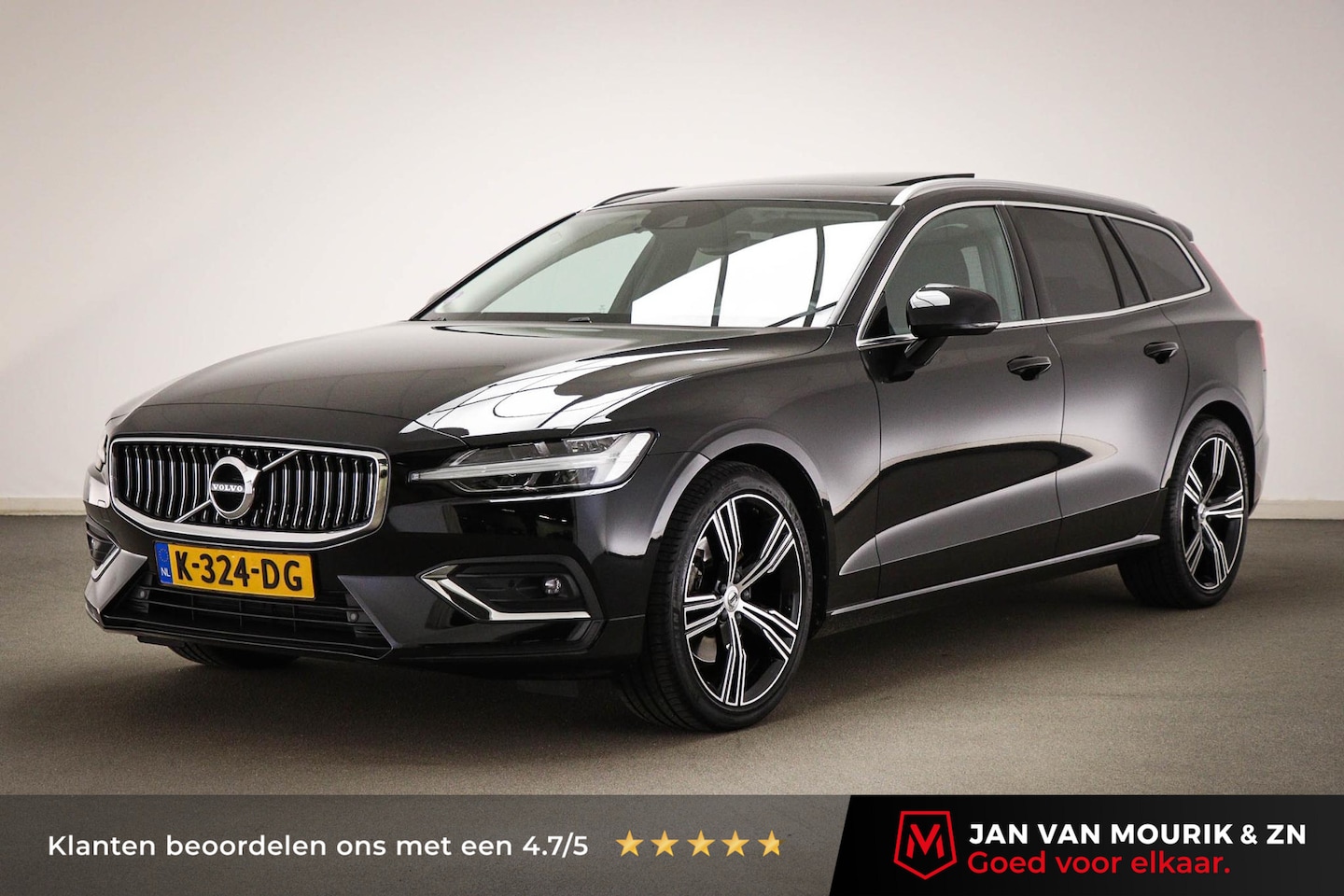 Volvo V60 - 2.0 B3 Inscription | PANORAMADAK | STUURVERWARMING | DAB | APPLE | CAMERA - AutoWereld.nl
