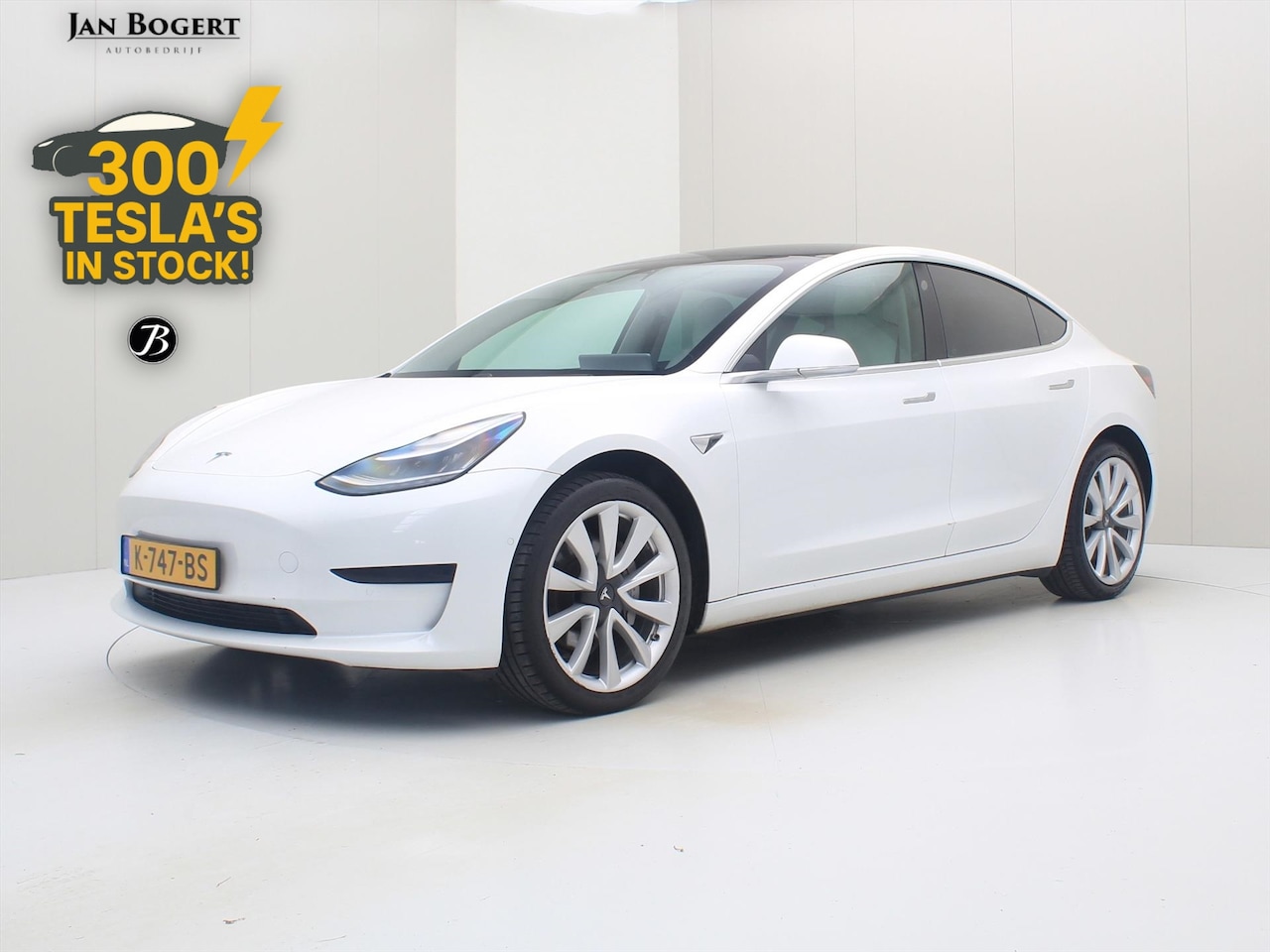 Tesla Model 3 - Standard RWD Plus [ LFP ACCU+WIT LEDER+19'' LMV+AUTOPILOT+60 kWh+PREMIUM AUDIO ] - AutoWereld.nl