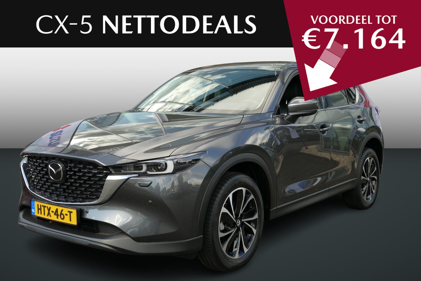 Mazda CX-5 - 2.0 e-SkyActiv-G M Hybrid 165 Exclusive-Line | NETTO DEALS | TOT €7.164,- Voordeel | RIJKL - AutoWereld.nl