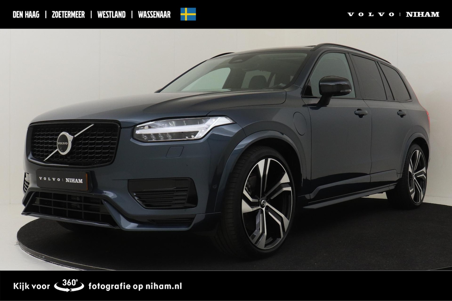 Volvo XC90 - T8 PLUG-IN HYBRID AWD ULTRA DARK *FULL OPTIONS!* -PANO.DAK|BOWERS&WILKINS|GEVENT.LEDER+MAS - AutoWereld.nl