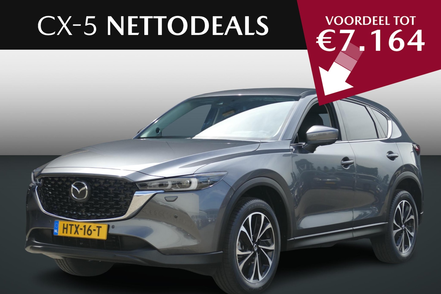 Mazda CX-5 - 2.0 e-SkyActiv-G M Hybrid 165 Exclusive-Line | NETTO DEALS | TOT €7.164,- Voordeel | RIJKL - AutoWereld.nl